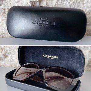 Coach Sunglass Case Hardshell Black Sunglasses case